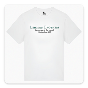 T-Shirt Lehman Brothers | Starting Finance