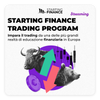Starting Finance Trading Program | Streaming