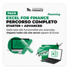Excel for Finance PACK | Starter + Advanced | Streaming