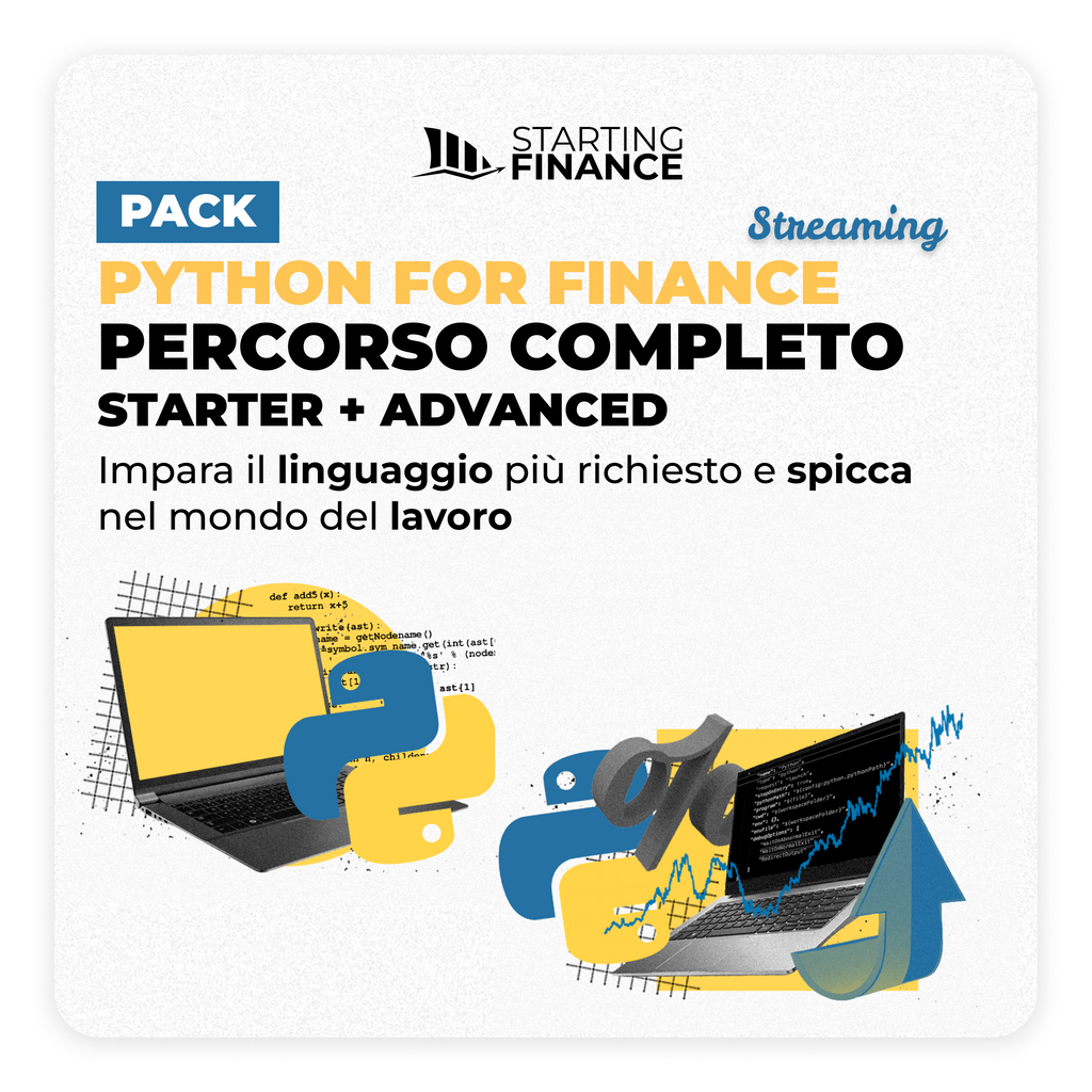 Python for Finance PACK | Starter + Advanced | Streaming
